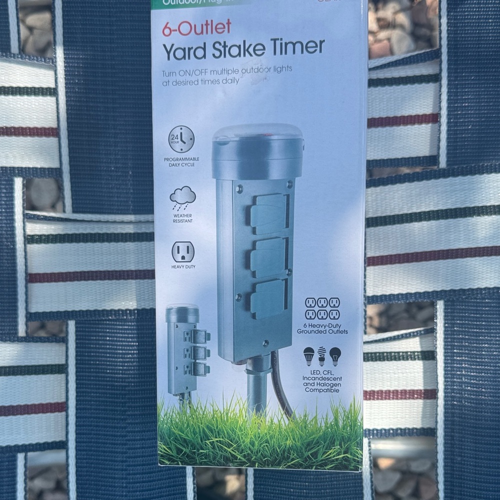 6-Outlet Yard Stake Timer
